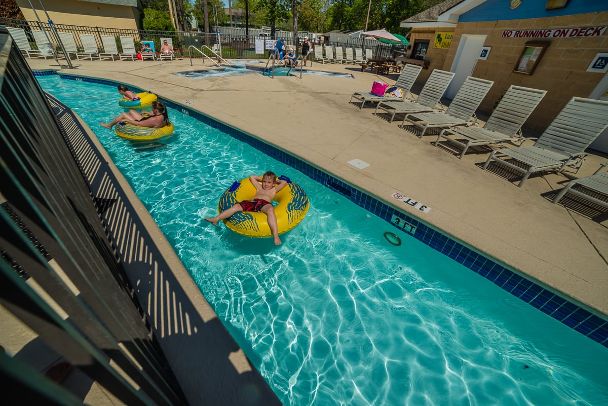 Myrtle Beach Lazy River In The Summer