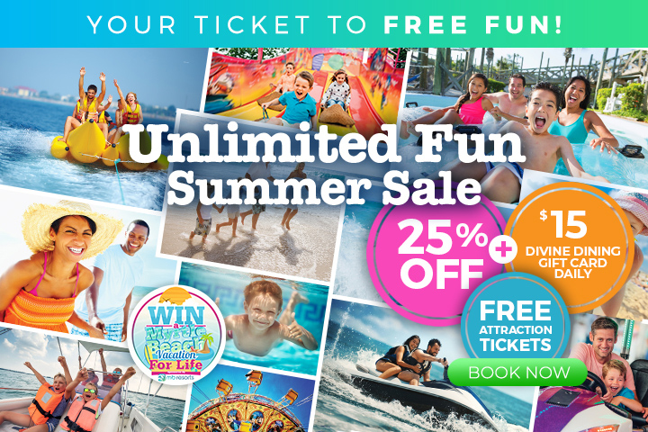 25% Off Unlimited Fun Summer Sale